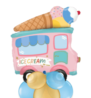 Retro IceCream Van Balloon