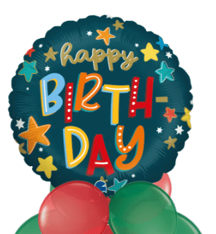 Birthday Stars Balloon