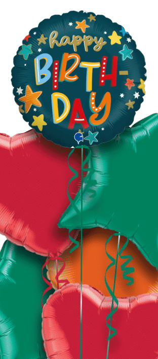 Birthday Stars Balloon