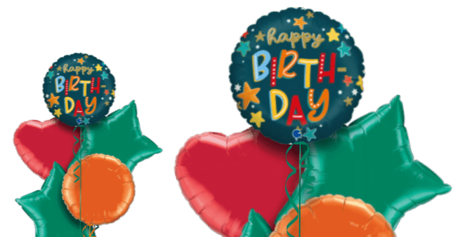 Birthday Stars Balloon
