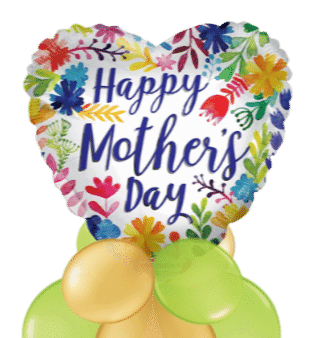 Mother's Day Bright Blooms Balloon