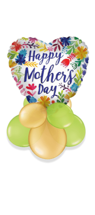 Mother's Day Bright Blooms Balloon