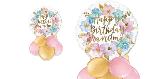Happy Birthday Grandma Balloon