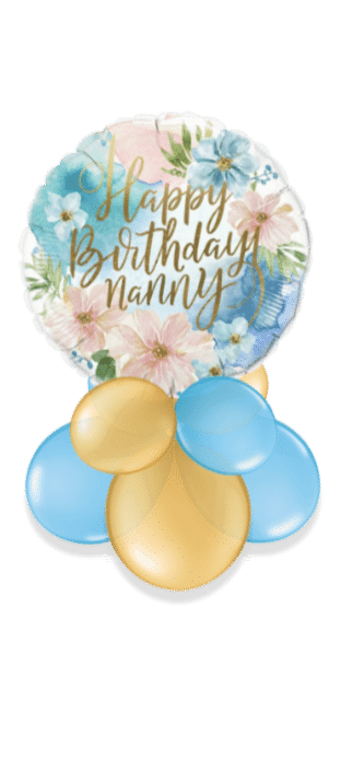 Happy Birthday Nanny Balloon