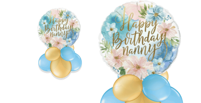 Happy Birthday Nanny Balloon