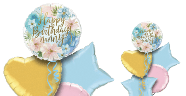 Happy Birthday Nanny Balloon