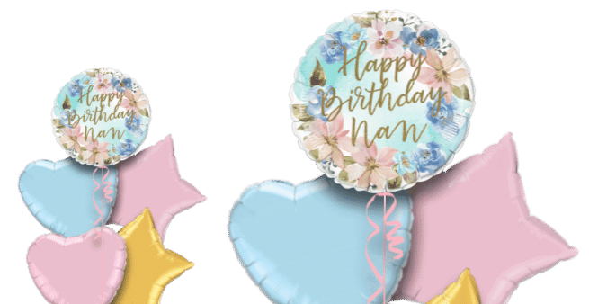 Happy Birthday Nan Balloon