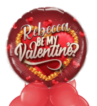Be My Valentine Balloon