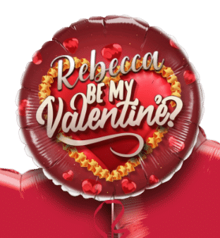 Be My Valentine Balloon
