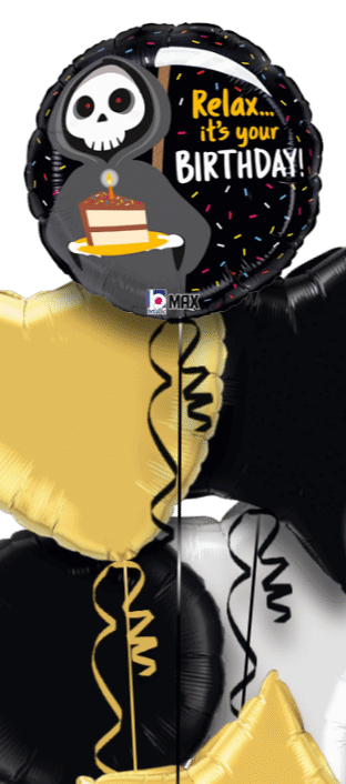 Relax It's Your Birthday Balloon