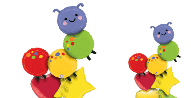 Colourful Caterpillar Balloon