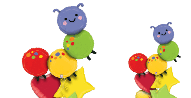 Colourful Caterpillar Balloon