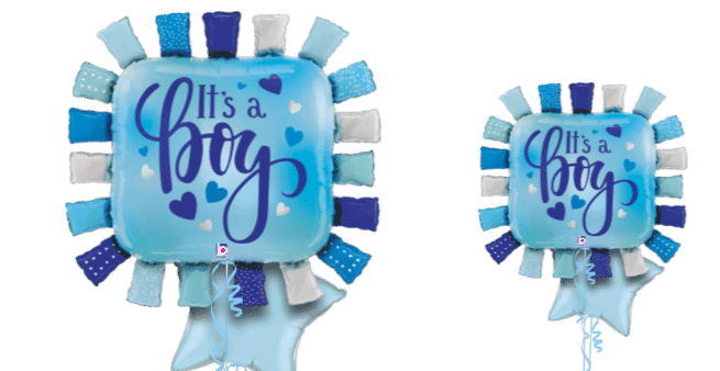 Giant Boy Tassels Balloon