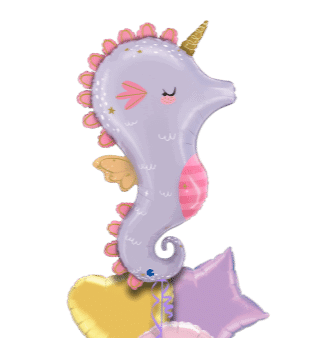 Cute Seahorse Balloon