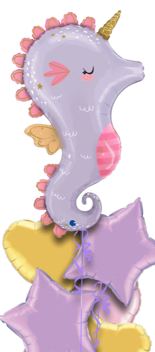 Cute Seahorse Balloon