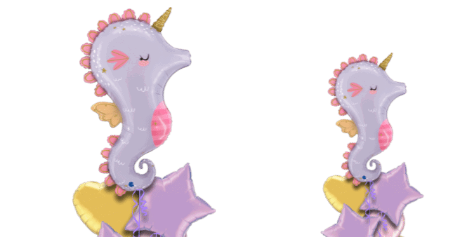 Cute Seahorse Balloon