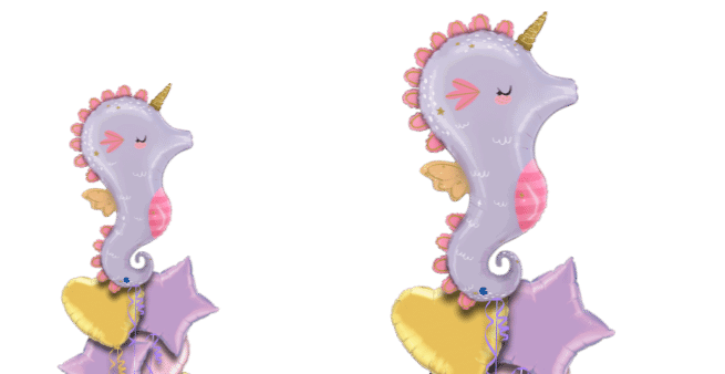 Cute Seahorse Balloon