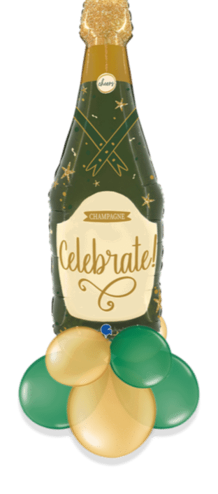 Celebrate Champagne Bubby Balloon