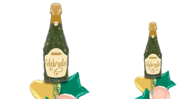 Celebrate Champagne Bubby Balloon