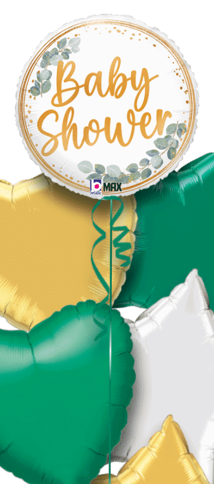 Baby Shower Gold Leaf Balloon