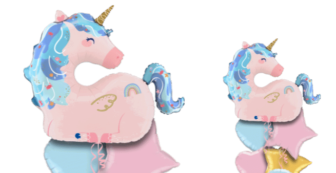 Magical Sitting Unicorn Balloon