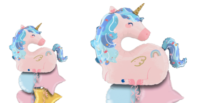 Magical Sitting Unicorn Balloon