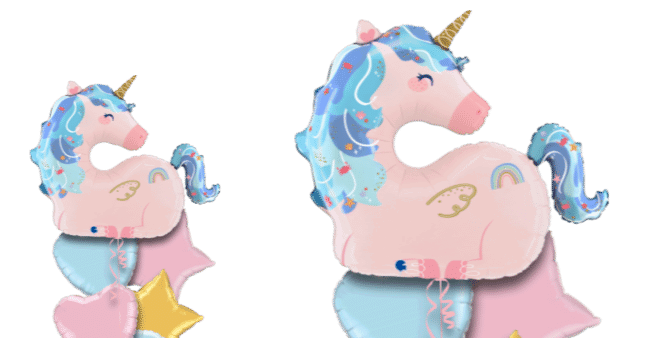 Magical Sitting Unicorn Balloon