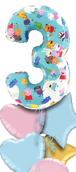 Peppa Pig Big 3 Balloon
