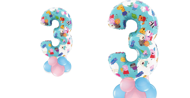 Peppa Pig Big 3 Balloon