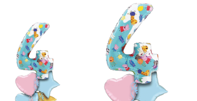Peppa Pig Big 4 Balloon