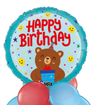 Birthday Bear Balloon