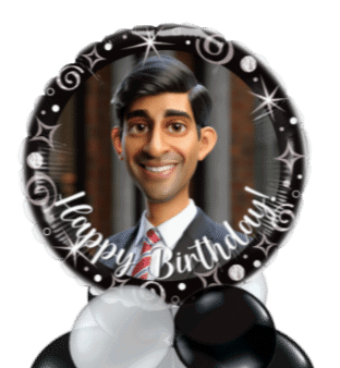 Rishi Sunak Magical Message Balloon