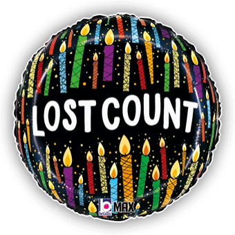 Lost Count Birthday Candles