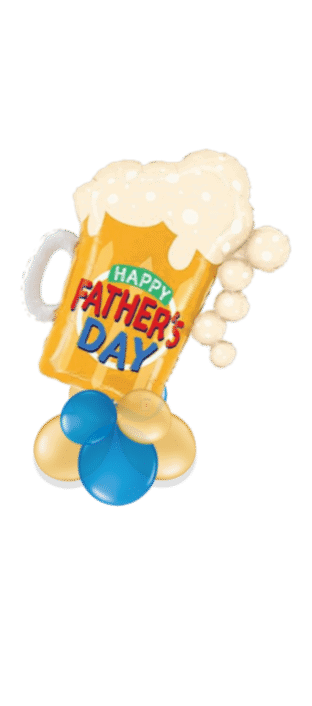 Happy Father's Day Beer Balloon