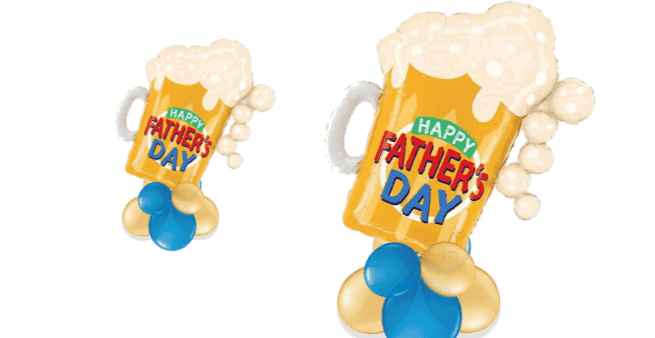 Happy Father's Day Beer Balloon