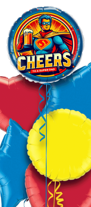 Cheers to a Super Dad Balloon