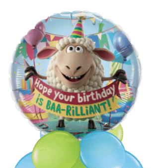 BAA-rilliant Birthday Balloon