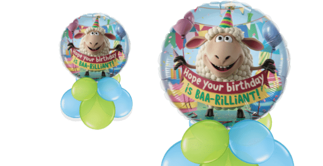 BAA-rilliant Birthday Balloon