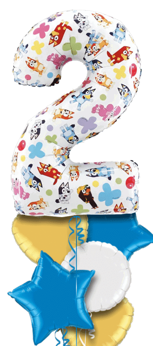 Bluey Big 2 Balloon