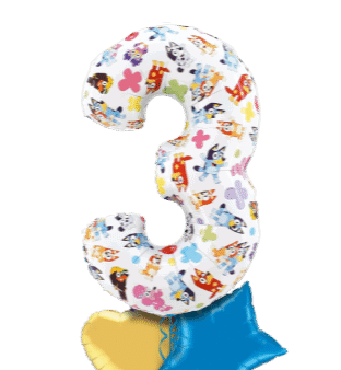 Bluey Big 3 Balloon