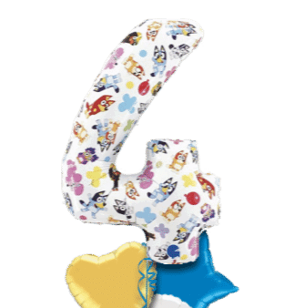 Bluey Big 4 Balloon