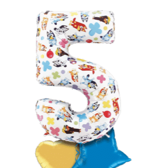 Bluey Big 5 Balloon