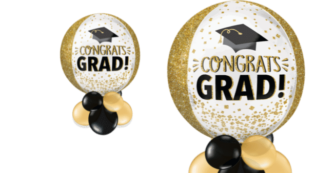 Congratz Orbz Balloon