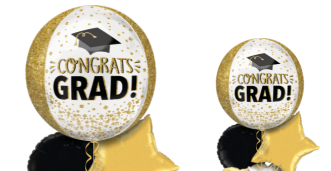 Congratz Orbz Balloon