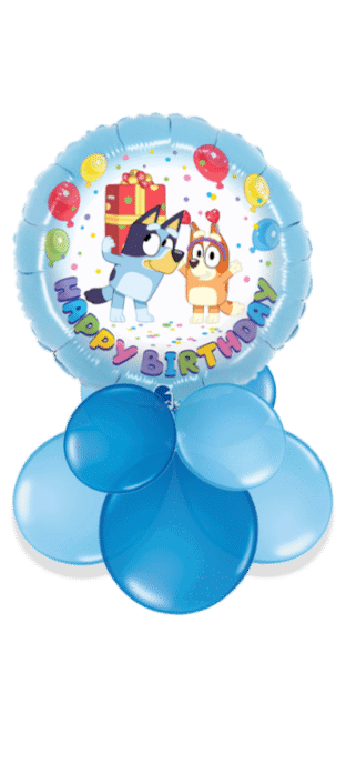 Bluey and Bingo Birthday Balloon