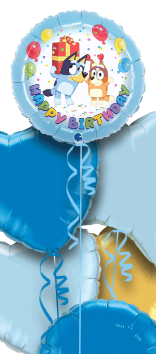 Bluey and Bingo Birthday Balloon