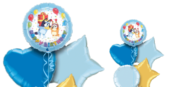 Bluey and Bingo Birthday Balloon