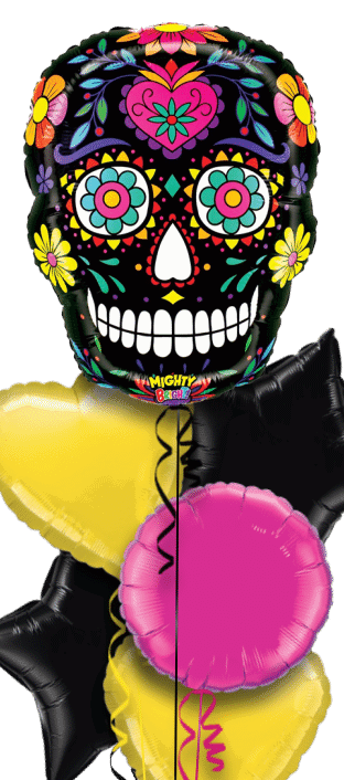 Day of Dead Skull Balloon