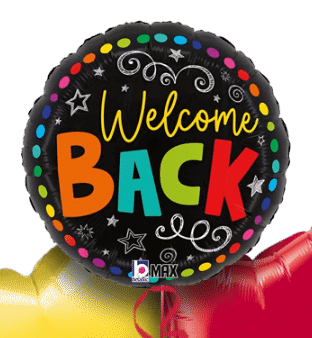 Welcome Back Balloon