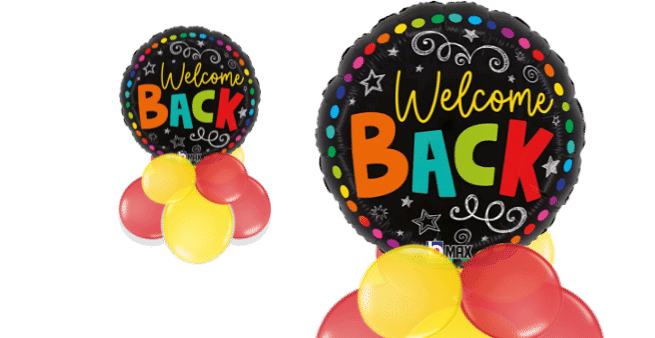 Welcome Back Balloon